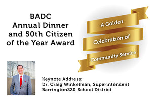 BADC Annual Dinner Ticket: $95
